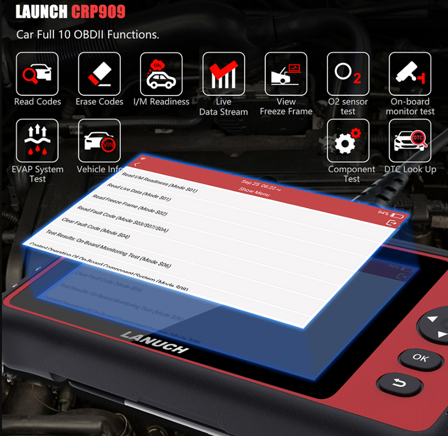 LAUNCH-X431-CRP909-All-System-Auto-OBDII-Diagnostic-Scanner-with-15-Special-Functions-SC523