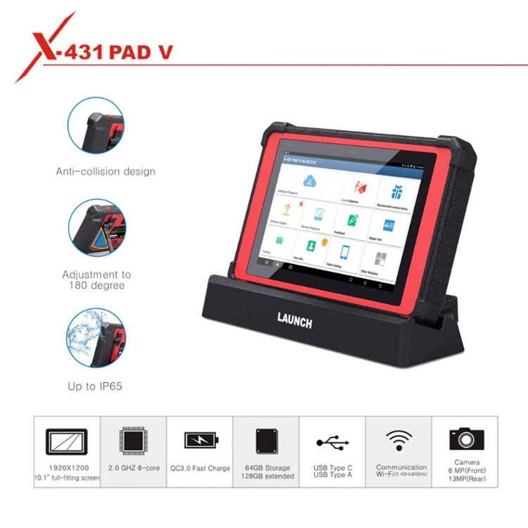 Launch-X431-PAD-V-with-SmartBox-30-Automotive-Diagnostic-Tool-Support-Online-Coding-and-Programming-2-Years-Free-Update-No-IP-Limitation-SP156-F