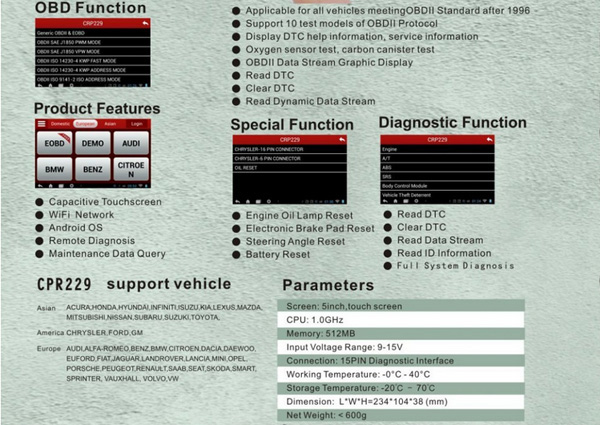 LAUNCH-X431-Creader-CRP229-Auto-Code-Scanner-for-All-Car-System-ENGATABSSASIPCBCMOil-Service-Reset-Free-Shipping-SC159