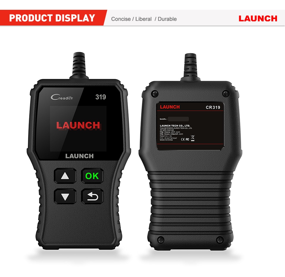 Launch-X431 CR3008 Full OBD2 EOBD Code Reader Scanner, carro OBDII ferramenta de diagnóstico, Check Engine, Battery Tester, atualização gratuita, PK KW850 - AliExpress