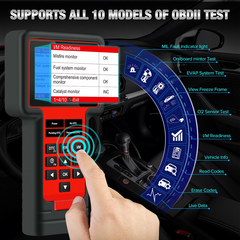 Thinkcar-TS609-OBD2-Scanner-Engine-ABS-SRS-Transmission-Diagnostic-tool-ThinkScan-609-code-reader-scanner-with-8-reset-Function-4001287393112
