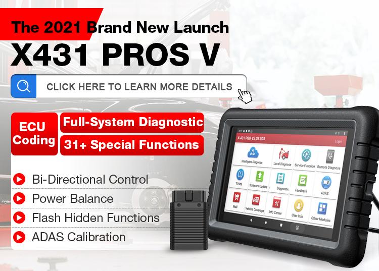 LAUNCH X431 PROS V1.0 Bidirectional OE Level Diagnostic Scan Tool with  Guided Function 1 Years Free Update