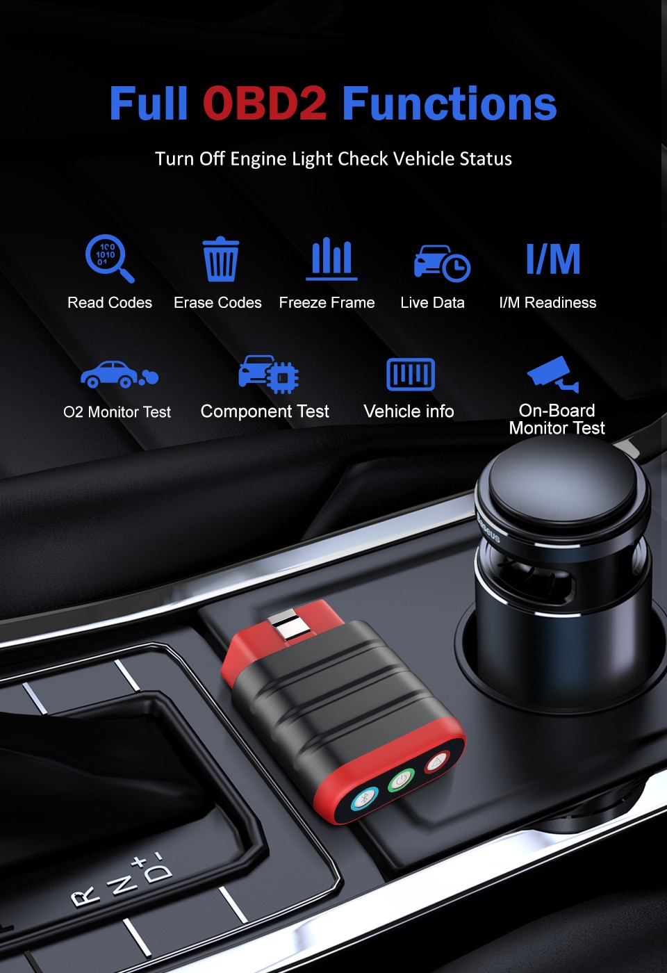 Obd2 Obdii Escáner Scanner Codigos Check Engine