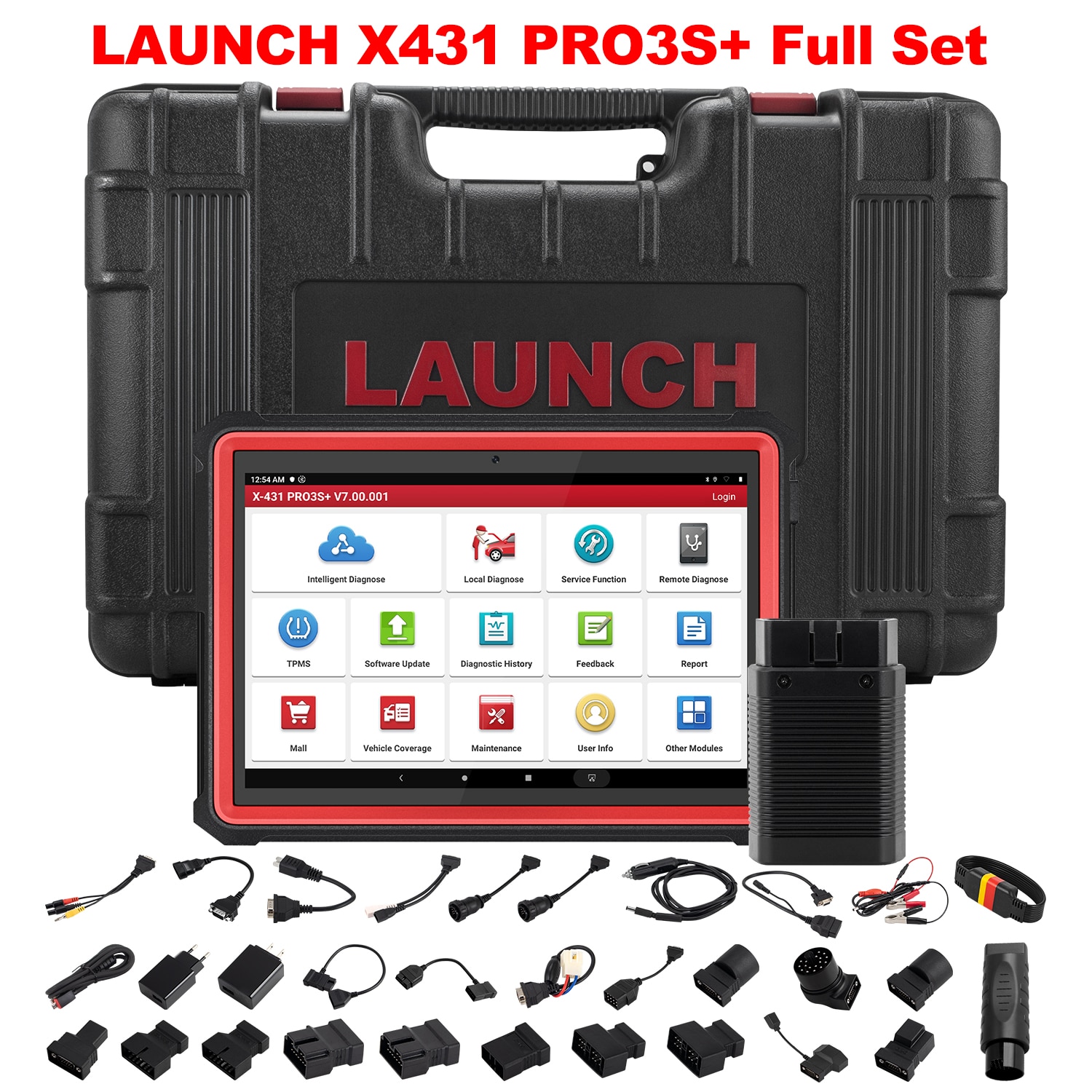 LAUNCH-X431-Pro3s-Plus-101-OBD2-Diagnostic-Scanner-ECU-Coding-X431-X-PROG-3-Vehicle-Immobilizer-Programmer-Key-programmer-tool-1005003361431518