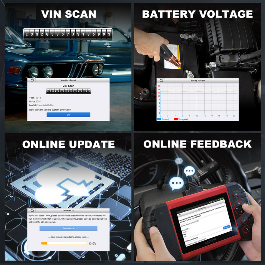 2023 Launch CRP Touch Pro Elite KFZ Diagnosegerät Auto OBD2