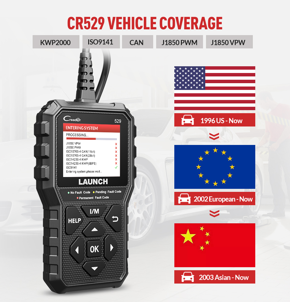 LAUNCH-Creader-529-CR529-OBD2-Scanner-Engine-OBD-Code-Readers-Scan-Tools-Automotive-Diagnostic-Tool-Lifetime-Free-Update-3256803577396004