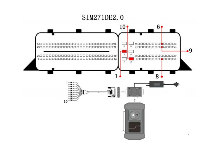 Launch-X431-X-PROG3-GIII-IMMO-Programmer-MCU3-Adapter-Board-Kit-for-Mercedes-Benz-All-Keys-Lost-and-ECU-TCU-Reading-SK396