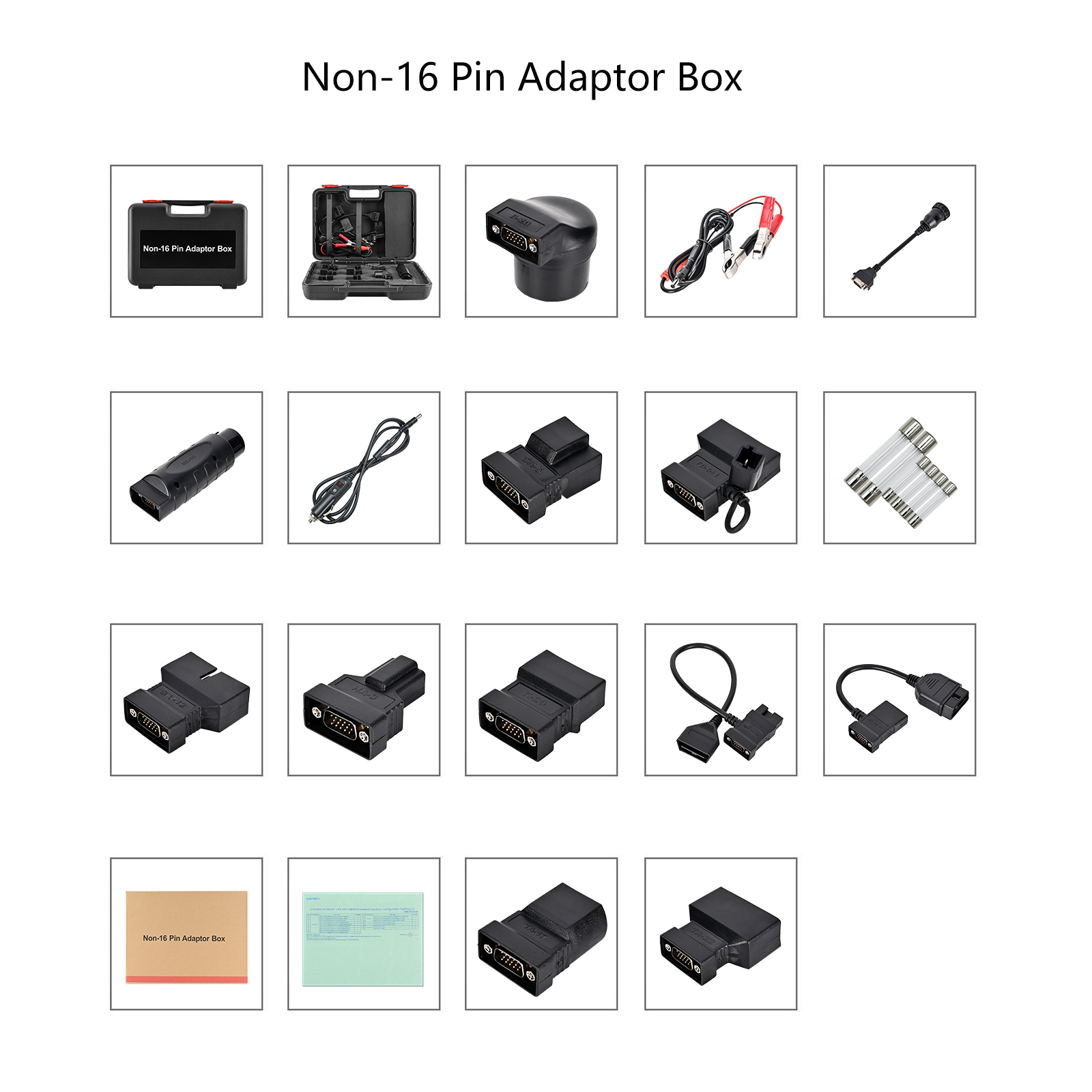 LAUNCH-Non-16-Pin-Adaptor-Kit-Box-SO699