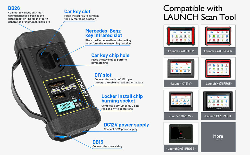 Launch-X-PROG3-GIII-PC-Adapter-with-X431-GIII-X-PROG-3-Advanced-Immobilizer-Key-Programmer-SK412-SK368