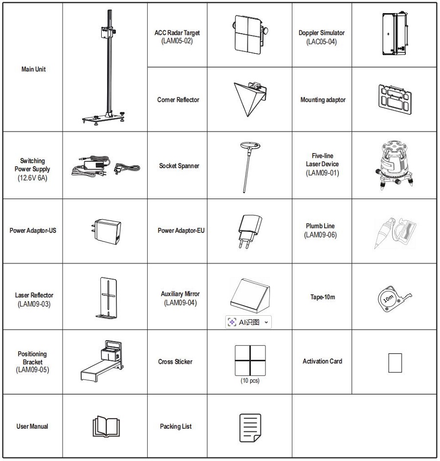 LAUNCH-X-431-ADAS-Radar-3-in-1-Tool-Work-with-X431-PAD-VII-Elite-PAD-V-Pro5-Smartlink-PRO3-V-50-Elite-PRO3S-Elite-Y-HKSO858